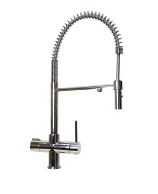 Rubinetto tre vie miscelatore con doccia